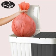 Rio Double Multi-purpose Laundry Basket 80Lt, Pink & White