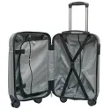 Legan ABS Travel Bag Set of 3pcs, Ribbed Grey