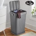 Rio Single Multi-purpose Laundry Basket 40Lt, Grey