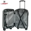 Legan ABS Travel Bag Set of 3pcs, Ribbed Navy Blue