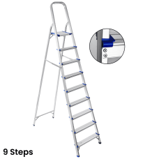 9 Steps Multi-uses Double Aluminum Ladder