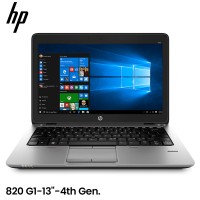  Laptop HP ELITE BOOK 820 G1 13" Core i5-4300U CPU 4GB RAM 128GB SSD 