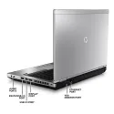 LAPTOP HP ELITEBOOK 8470P 14" inch - Intel Corei5 generation 3 - RAM 4Gb - SSD 128 GB