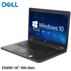 Laptop DELL LATITUDE E5450 14" Core i5-5200U 8GB RAM 256GB SSD 