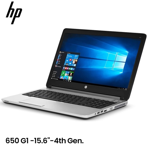 Laptop HP PROBOOK 650 G1 15.6" Core i5-4300M CPU 4GB RAM 128GB SSD 
