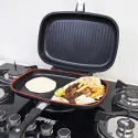 DORSCH DOUBLE GRILL PAN 36CM 