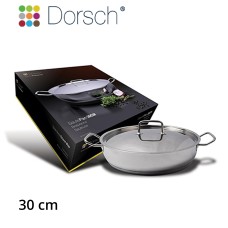 DORSCH STAINLESS STEEL SAUTE PAN 30CM