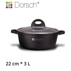 DORSCH CASSEROLE 22CM 3L