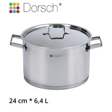 DORSCH STAINLESS STEEL STOCK POT 24CM 6.4L