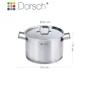 DORSCH STAINLESS STEEL STOCK POT 24CM 6.4L