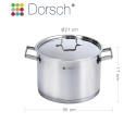 DORSCH STAINLESS STEEL STOCK POT 26CM 8.4L
