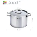 DORSCH STAINLESS STEEL STOCK POT 26CM 8.4L