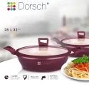 DORSCH PREMIUM LOW CASSEROLE SET 28,32CM 