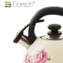 DORSCH WHITE & FLOWER TEA KETTLE 2.5L