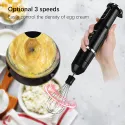 HAEGER 4 in 1 Portable Hand blender with Chopper/Whisker and Juicer