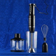 HAEGER 4 in 1 Portable Hand blender with Chopper/Whisker and Juicer