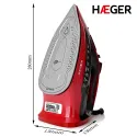 HAEGER Ceramic Soleplate Iron 1800 W HG-1272