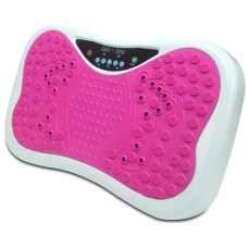  Fitness Plate Vibration Plate,Slim Power Plate Home Workout Trainer,Standing slimming machine, body shaking machine-Pink
