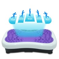  Fitness Plate Vibration Plate,Slim Power Plate Home Workout Trainer,Standing slimming machine, body shaking machine-Pink