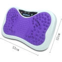  Fitness Plate Vibration Plate,Slim Power Plate Home Workout Trainer,Standing slimming machine, body shaking machine-Pink