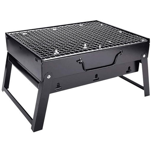 Portable and Foldable Outdoor Barbecue Grill