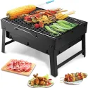 Portable and Foldable Outdoor Barbecue Grill