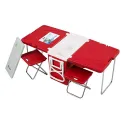 Foldable Cooler Box Set With 2 Tables and 2 Stools