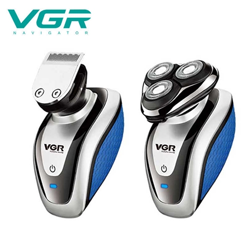 VGR V-300 2 in 1 Rechargeable Triple Head Hair Trimmer 
