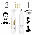 Geemy GM-3101 Rechargeable Nose & Hair Trimmer