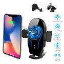 Car Mount Qi Fast Wireless Charging