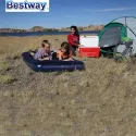 BESTWAY Honeycomb Flocked Air Bed (188x99x22cm)