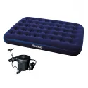 BESTWAY Honeycomb Flocked Air Bed (185*76*22cm)