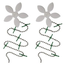 DRAINWIG Shower Drain Hair Catcher (2 Pack)