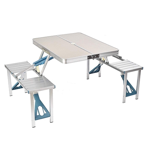 Aluminium Folding Portable With 4 Chair