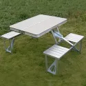 Aluminium Folding Portable With 4 Chair