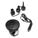 BESTWAY Electric Air Pump, Portable Quick-Fill Air Pump with 3 Nozzles, 12V DC