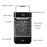 PORTABLE MINI AIR CONDITIONER COOLER WITH MAX 700 ML TANK