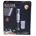 HAEGER Chrome Black Electric Hand Blender HG287