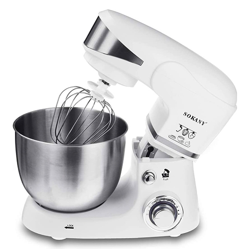 Sokany 220-240V 1000W 5L Electric Food Stand Mixer SC-206 Sokany 220-240V 1000W 5L Electric Food Stand Mixer SC-206