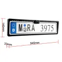 European License Plate Parking Sensor & Camera