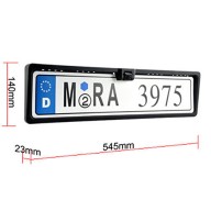 European License Plate Parking Sensor & Camera
