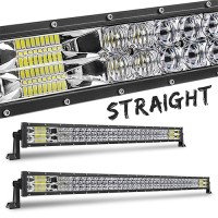 Straight 3 Row LED Bar For Car