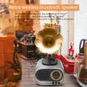 Wireless Bluetooth Rechargeable Speaker 2” 1200mAh, Classic Retro Style B5