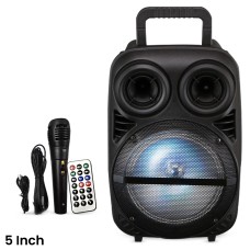 Wireless Bluetooth Rechargeable Loud Speaker 8” 1800mAh, PK-15