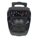  Wireless Bluetooth Rechargeable Karaoke Trolley Speaker 8”, QS-81