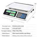 Digital Price Computing Scale, capacity 40 kg