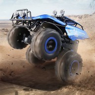 Remote Control Car Toy for Boys and Girls,  2.4Ghz 4wd Off Road Rock Crawler Vehicle , Rechargeable Electric Toy.