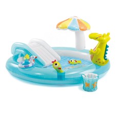 INFLATABLE KIDS POOL, GATOR PLAY CENTER INTEX 203* 173* 89 cm 