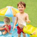 INFLATABLE KIDS POOL, GATOR PLAY CENTER INTEX 203* 173* 89 cm 