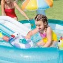 INFLATABLE KIDS POOL, GATOR PLAY CENTER INTEX 203* 173* 89 cm 